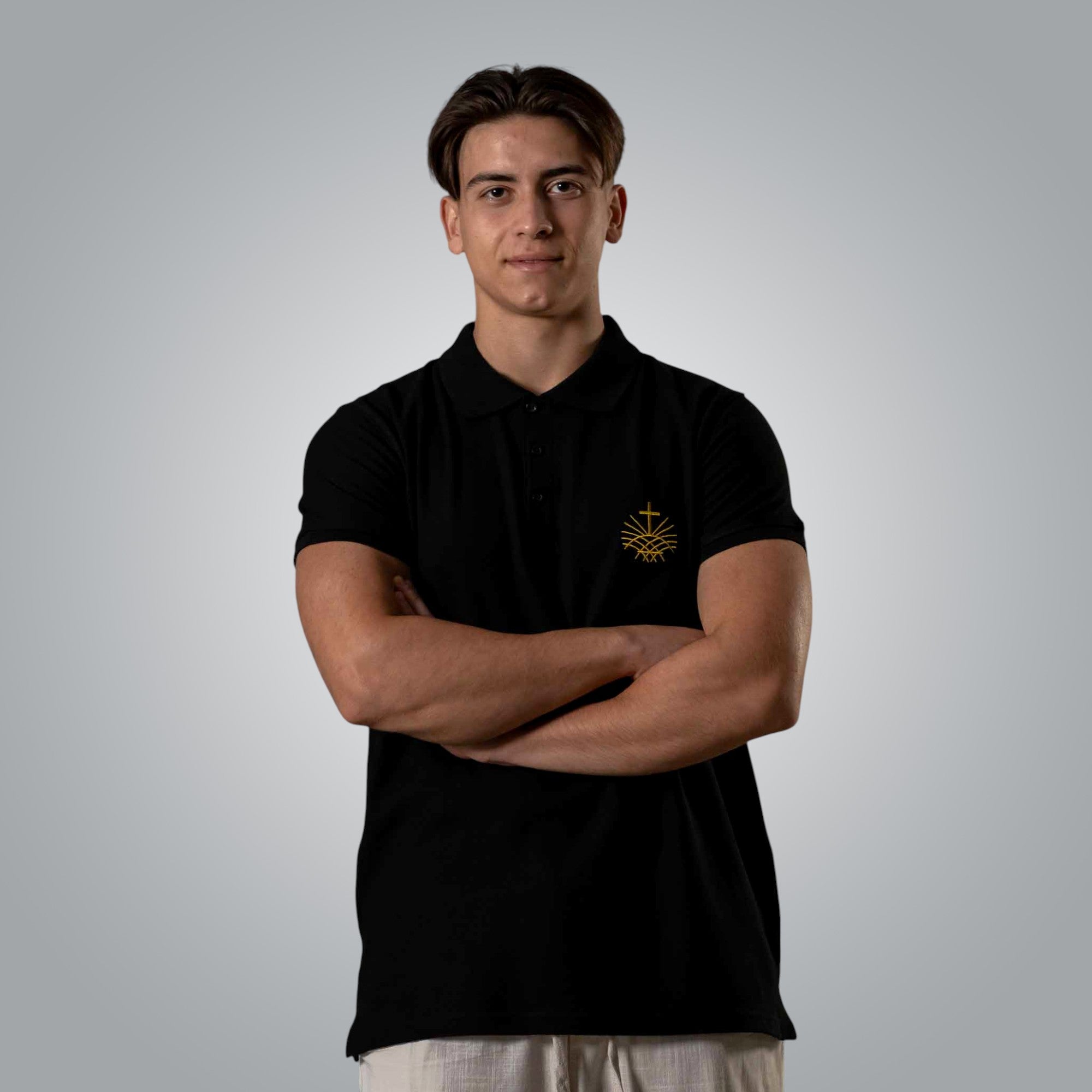 Polo Shirt "Romans 8:31"